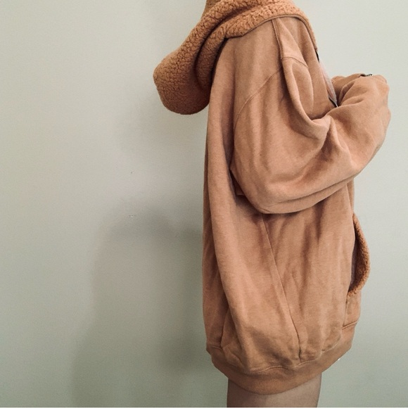 Brand New Aerie sweater shirt zipper hoodie XL - Picture 4 of 10